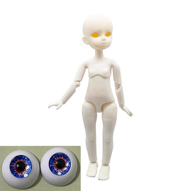 1/6 Bjd Doll Mechanical Joint Body Naked Doll 30cm Practice Makeup Doll Kids Girls Doll Toy Gift Buy Doll Get Free Gesture