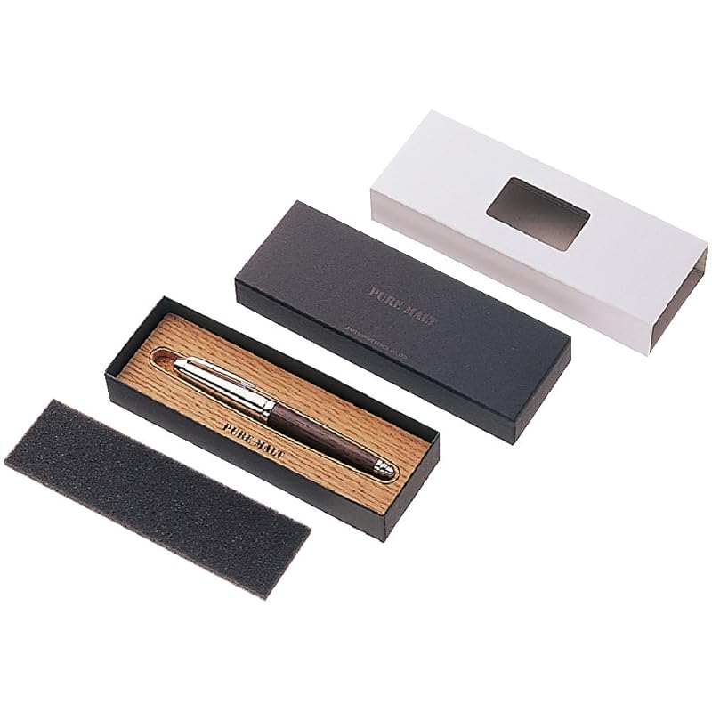 Mitsubishi Pencil Pure Malt Oakwood Premium Edition 3&1 Multi-Function Pen 0.7mm