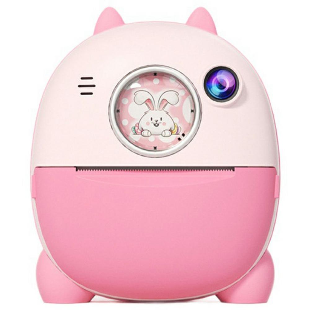 

FB-001B HD Dual Lens 2.4 Inch Instant Print Camera with Built-In Games 10x Zoom Kids Camera A