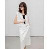 Women's Summer Cotton Workwear Vest & Skirt Set
