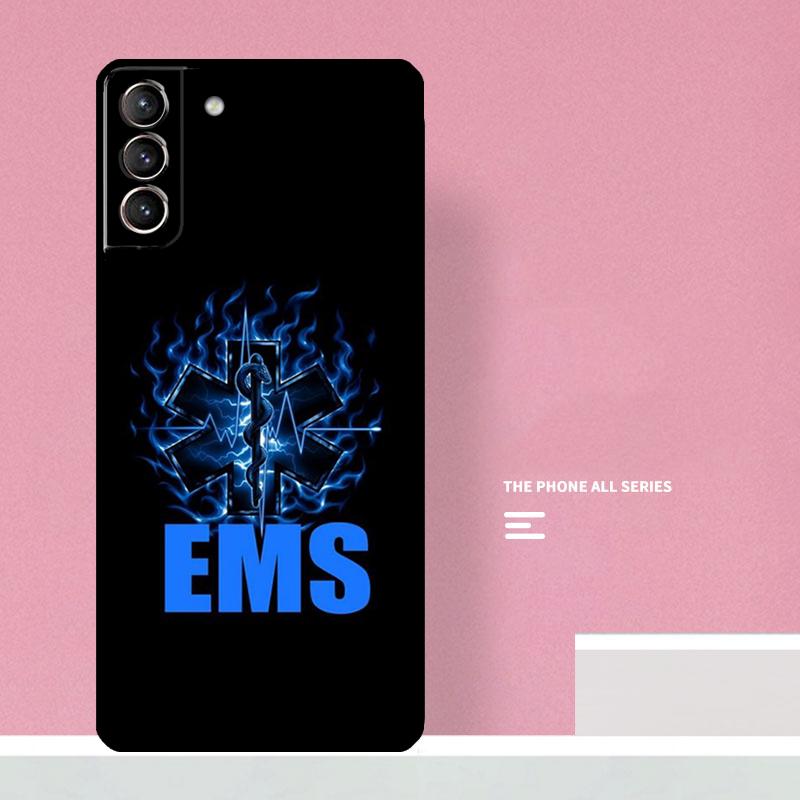 

EMT EMS Ambulance Phone Case For Samsung Galaxy S26 S25 S24 S20 S21 S22 S23 Ultra S10 Plus S25 FE Cover Coque Galaxy S26Ultra
