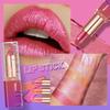 Rossetto Lucidalabbra Perlato Scintillante Scintille Dorate Ultra Pigmentato Tinta Labbra Metallica Glamour Diamante Lusso Audace Glitter Trucco Labbra
