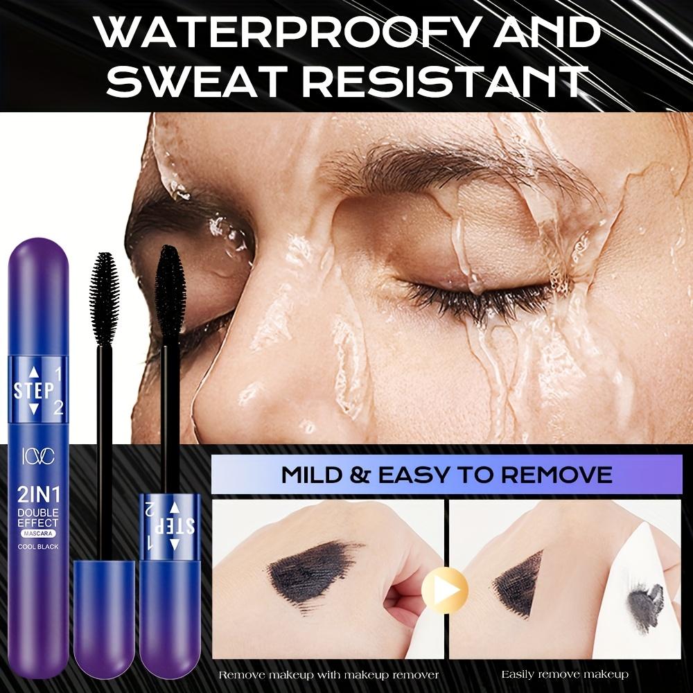 This Two-In-One Mascara Lengthens, Curls, and Thickens While Being Waterproof, Sweat-Resistant, and Long-Lasting Without Smudging or Fading
