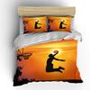 Basketball Star Shooting Animationr Duvet Cover Pillowcase Bedding Collection Single Twin Full Size For Kids Adults Bedroom King Cover