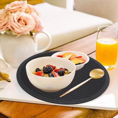 3 Pezzi Sottopentola in Silicone per Piatti Caldi Antiscivolo Supporti Caldi per Padelle Resistenti al Calore Sottopentola Multifunzionale da Cucina per Piano di Lavoro