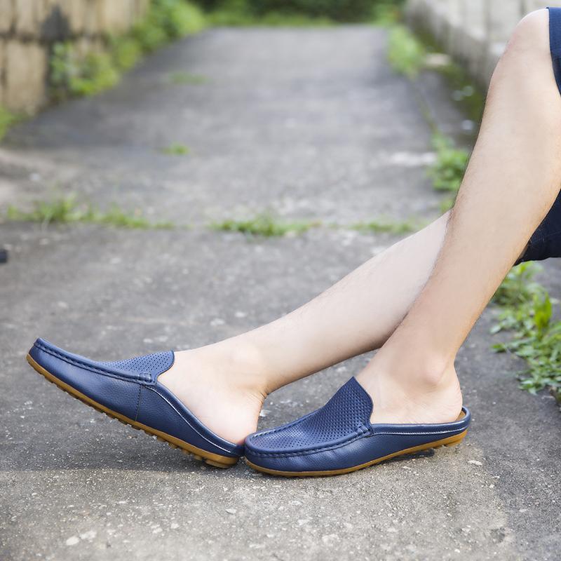 Fashion Leather Shoes Casual Business Shoes for Men Dress Tenis De Hombre Moccasins Mokasin Tenis Caballero Designer