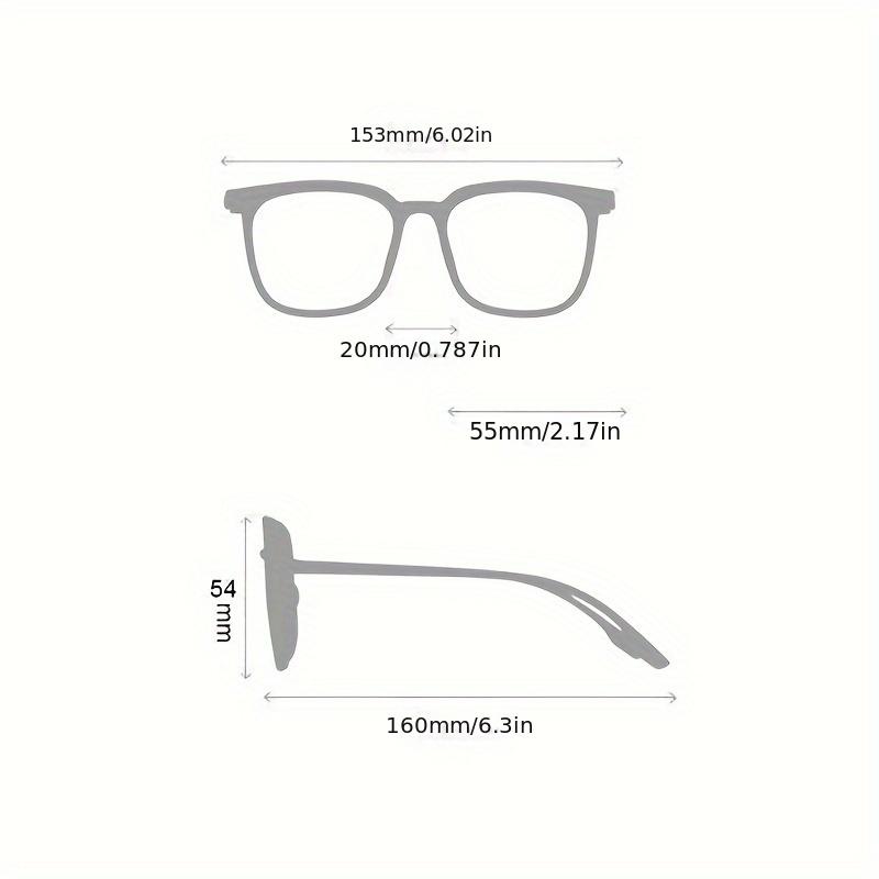 Big Face Super Large Square Eyeglasses Women Anti Blue Light Computer Goggles Men Oversized Optical Glasses Frame