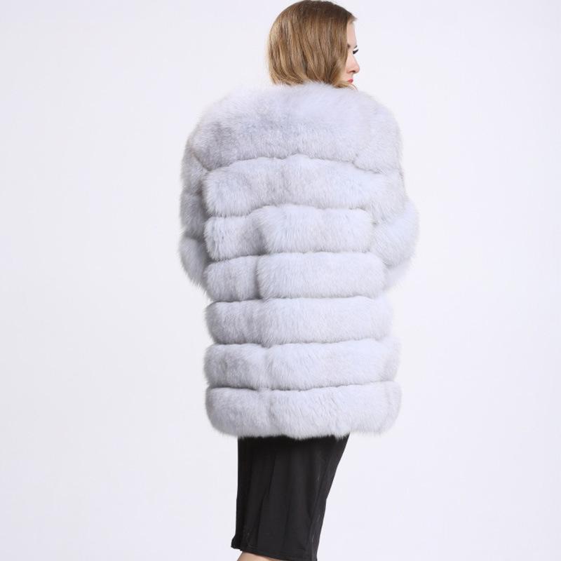 New Fur Coat for Women, Medium Length, Slim Fit, Versatile Coat, Fur and Fur Integrated Coat for Women
