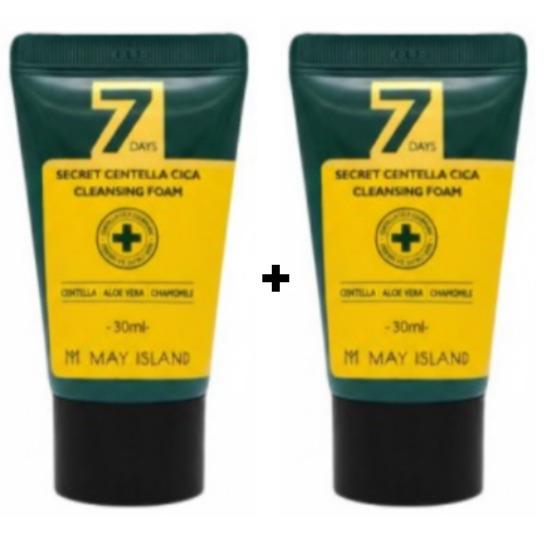 [MAY ISLAND] 7 Days Secret Centella Cica Cleansing Foam 30ml
