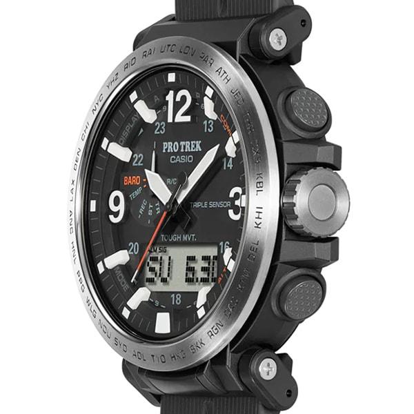 Casio Montre ronde PRO TREK PRW-6611Y-1JF [PROTREK Climber Line PRW-6611 Series Bracelet en caoutchouc pour homme]