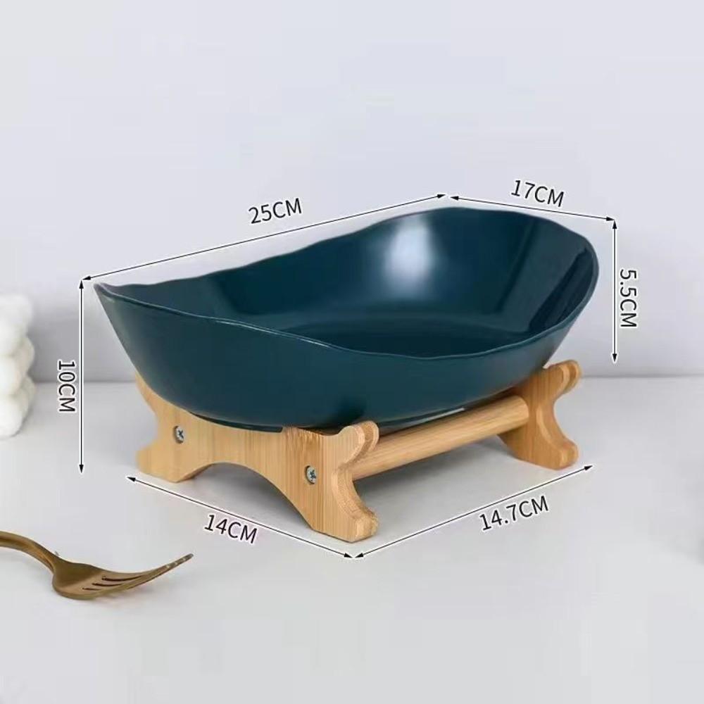 1/2/3 Tier Fruit Bowl Stand Oval Kitchen Countertop Organizer Fruit Basket Home&Party Use Green-1 Tier