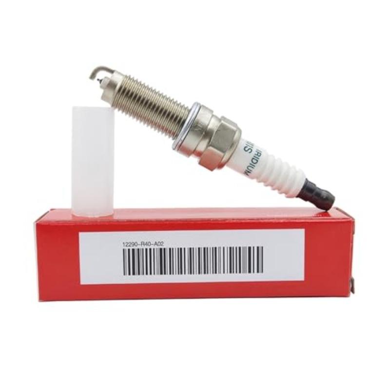 4PCS 12290-R40-A02 SXU22HCR11S Iridium Spark Plug For Honda Accord Civic MDX Acura 12290R40A02 SXU22HCR-11S 12290 R40 A02