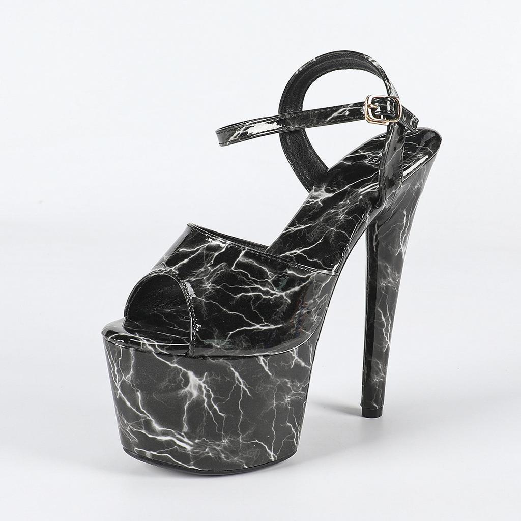 Autumn European & American Women's Sexy High Heels - Gladiator Peep Toe Platform, Nightclub & Elegant Lady Shoes LFD-181-Q49