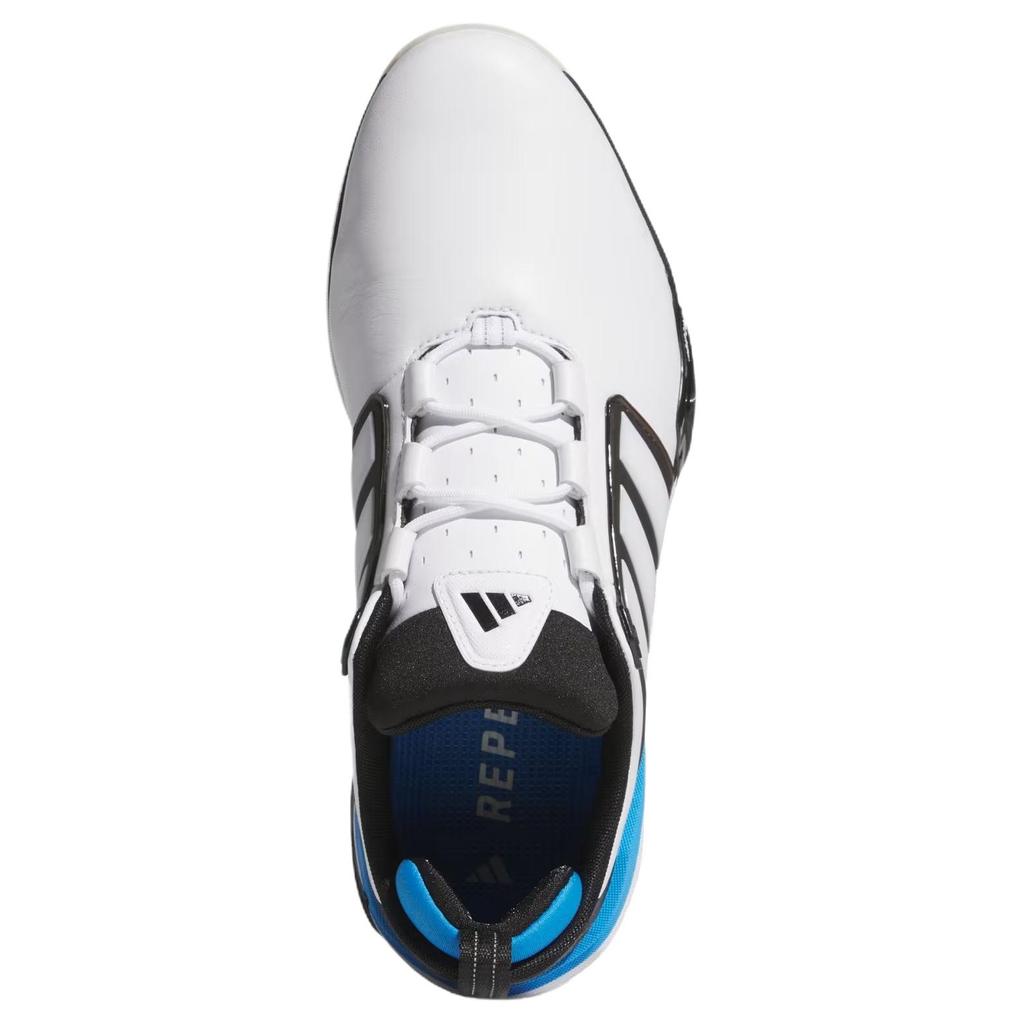 Adidas Adipower 26 Wide Spikeless Comfortable Fit Golf Shoes Men Shoes White Black Blue JQ6815