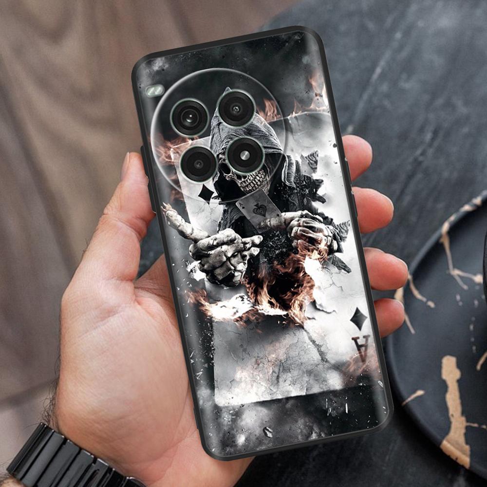 For Oneplus ACE 3 Pro Case Soft Silicone Cover Oneplus ACE 3 Pro 3v Case TPU Protective Shell Phone Case Oneplus ACE 3 Pro Cover