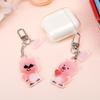 Zanmanrupi Transparent Acrylic Key Ring D Type