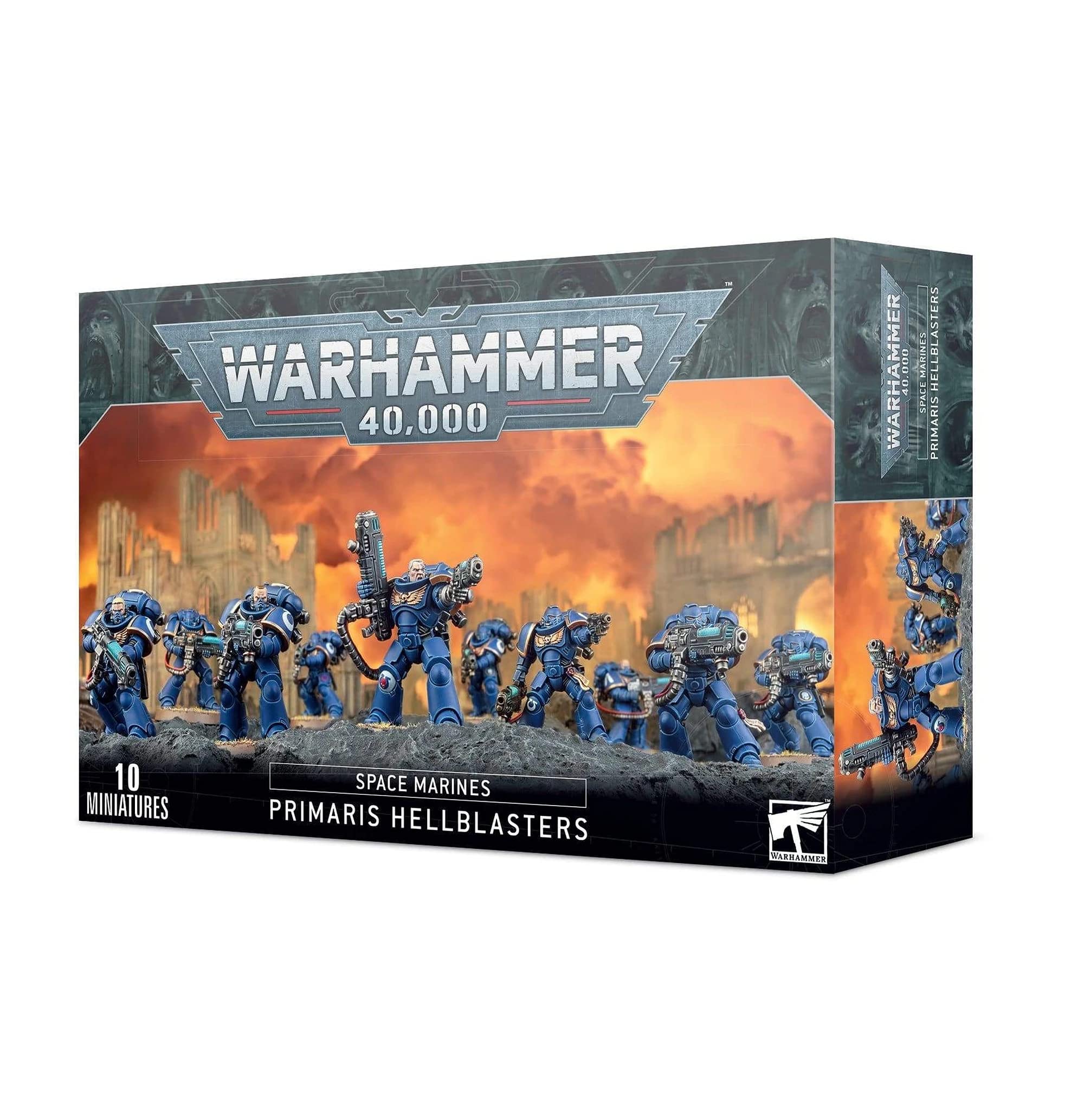 Космодесантники Примарис Хеллбластеры Warhammer 40k