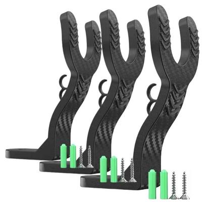 Tool Less Installation Helmet Storage Rack Hanger Stand With Anti Scratch Coating for Motorcycle Gear Wall Organization