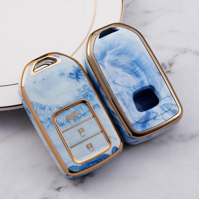 

Honda TPU Car Key Case for Accord, Lingpai, XRV, Vezel, CRV, Breeze, Jade, Crosstour