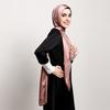 14Color Muslim Hijab Women Bohemian Soft Islam Ramadan Hijabs Foulard Femme Shawl Wrap Scarf Headscarf Bufanda Headband