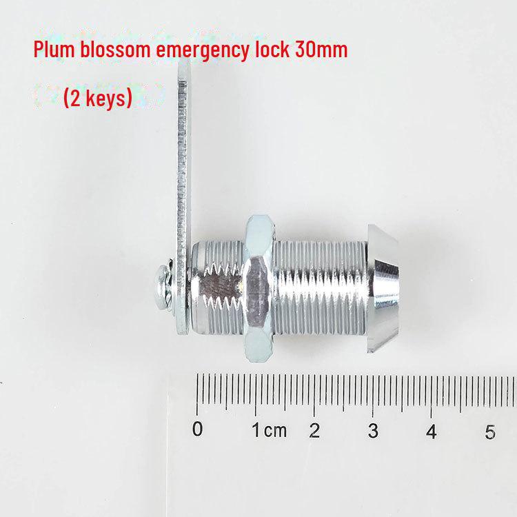 Аварийный замок: Коммуникационный блок, шкафчик с паролем, цилиндр Plum Blossom, сейфовый замок, концевой штифт, механический кулачковый замок