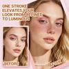YOUNG VISION 4 colors Waterproof & Sweatproof Blush Freckle Pen,4-in-1 Liquid Blush & Freckle Stamp for Blush Eyeshadow Lip Mousse
