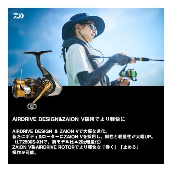DAIWA Spinning Reel 23 LEGALIS LT3000-CXH