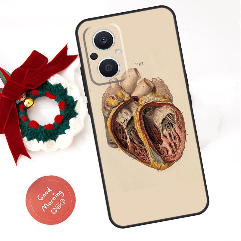 

Medical Human Anatomy Case For OPPO Reno 8 7 6 5 4 Lite 11F 10 Pro 8T 5Z 4Z OPPO Find X6 Pro X2 Neo X3 X5 Lite OPPO Reno8 Lite