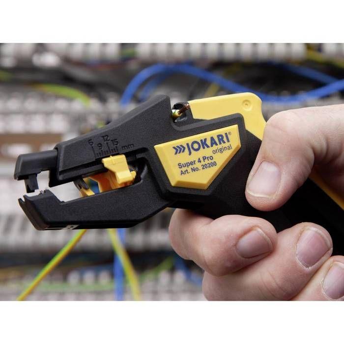 Jokari Super 4 Pro 8203200 Pince à dénuder automatique 0.2 à 6.0 mm² 10 à 24