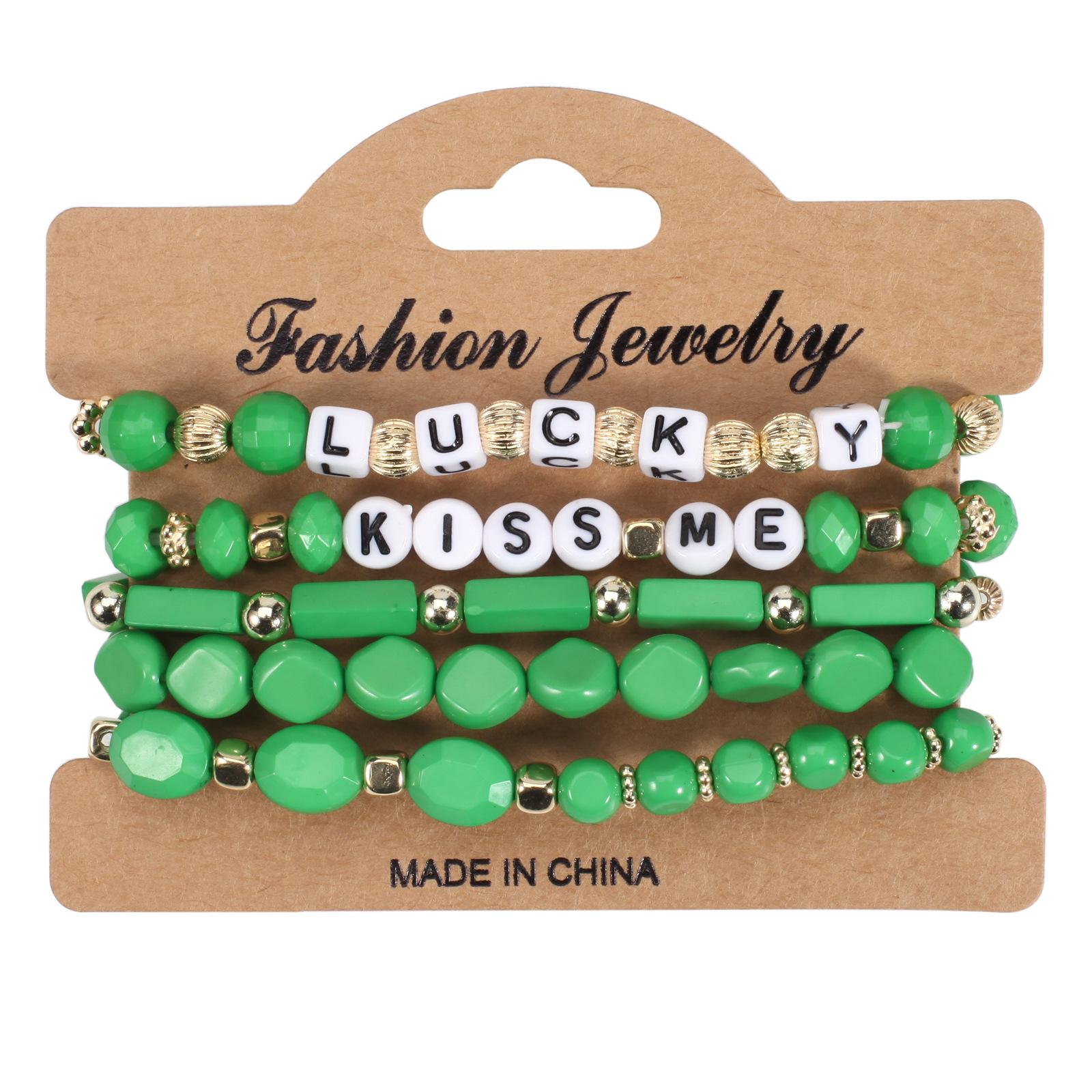 

JYL TS Bracelet Bohemian Four-piece Design Sparkles Beauty Style 4