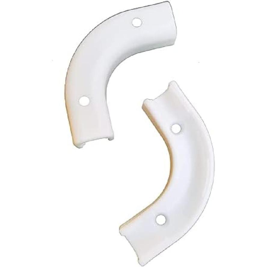 1/4-inch Flow Bend Clip 25pcs,+3/8-inch Flow Bend Clip 25pcs, Tube Flow Bend Clip,Conduit Elbow.