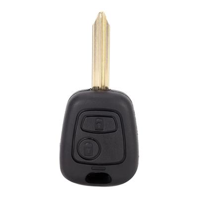 Autoschlüsselanhänger Hülle 2 Tasten ABS Abdeckung Zubehör Passend für Citroen C1 C2 C3 C4 Xsara Picasso