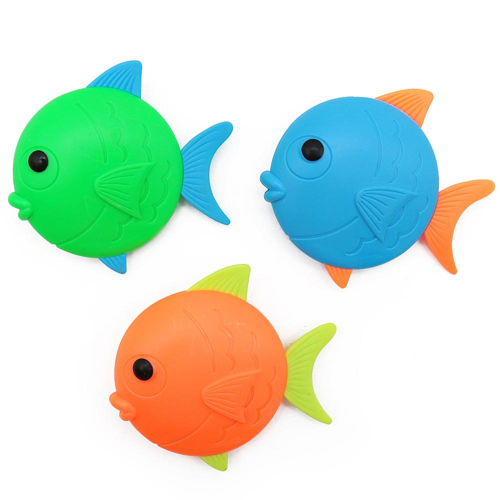 Swimming Pool Treasure Hunt Diving Toy Set Torpedo Fish Water Rings Plants Dolphin Buoy Children's Diving Toys Birthday Gifts