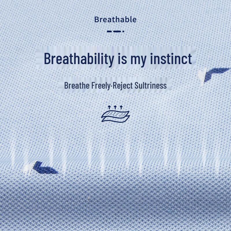 Polo à manches courtes en mélange de soie pour homme MONTAGUT