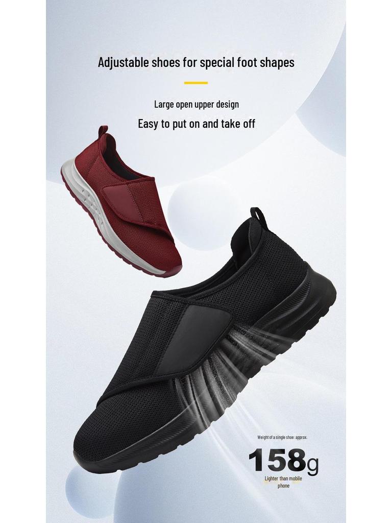 Autumn Comfort Shoes: Wide Foot, Hallux Valgus Walking Shoes for Men & Women Aged 50+ (Model A112)