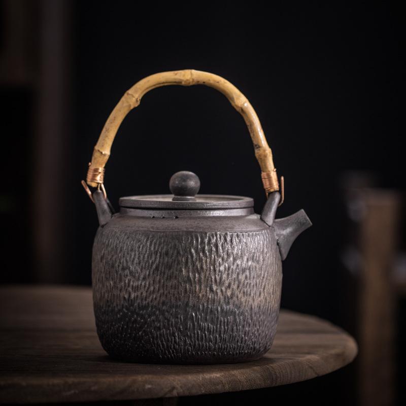 Outdoor Tea Brewing Set Charcoal Stove Fire Pit and Large-sized Carbon Furnace for Outdoor Tea Brewing Teapot Tea Stove