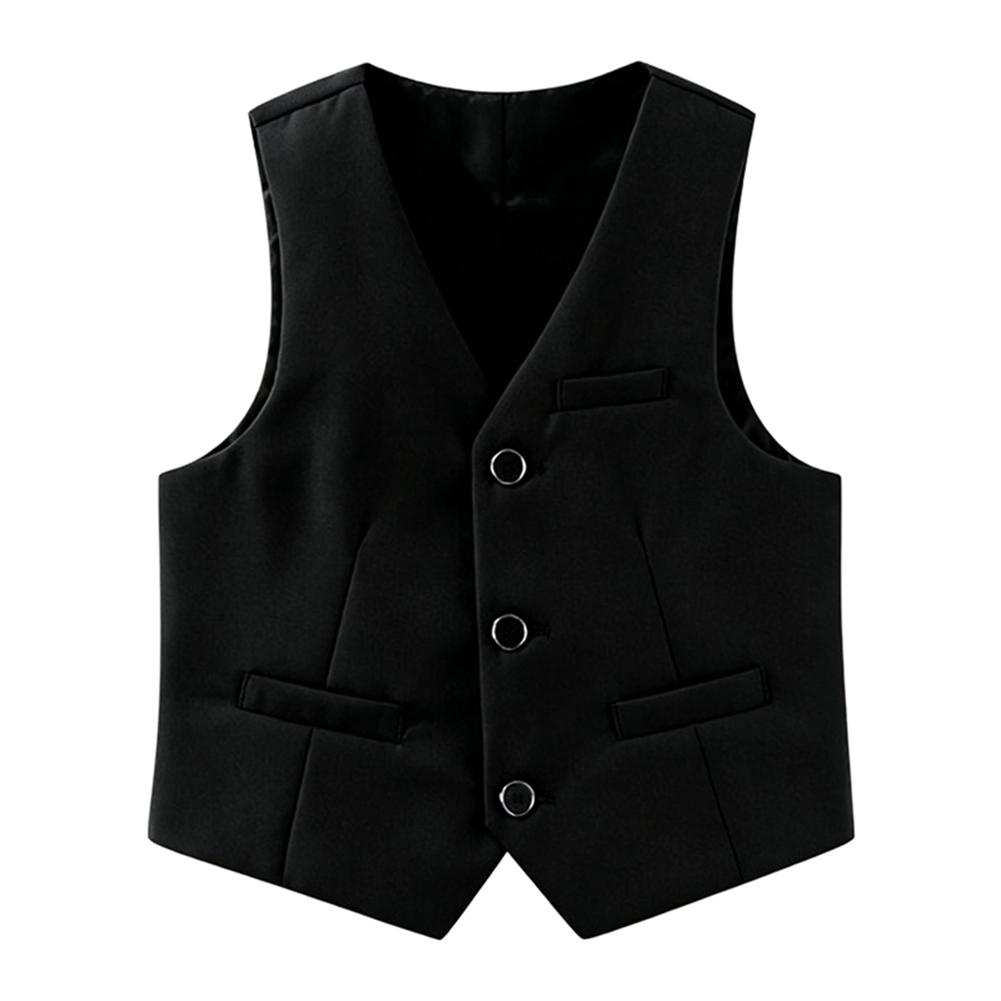 3-15 Years Kids Boys Suit-Style Vests Formal Wear 140