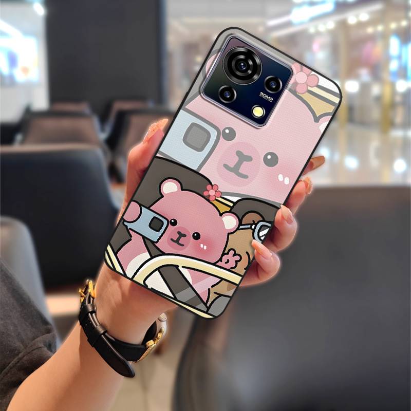Graffiti Fashion Design Phone Case For ZTE Blade V50 Vita Silicone Protective Cute Durable Shockproof TPU Phone Pouch