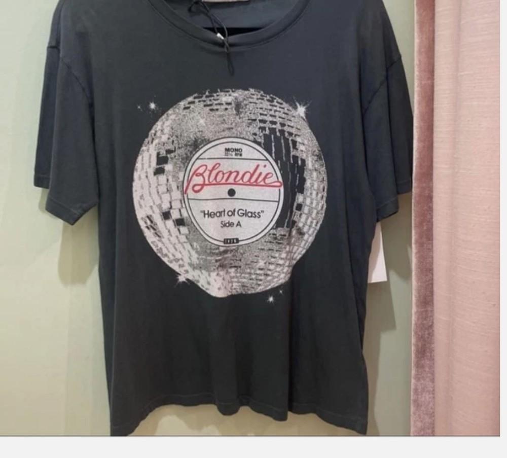 

Blondie - Heart of Glass Disco Short Sleeve Unisex Tshirt Size S-4XL reprint S