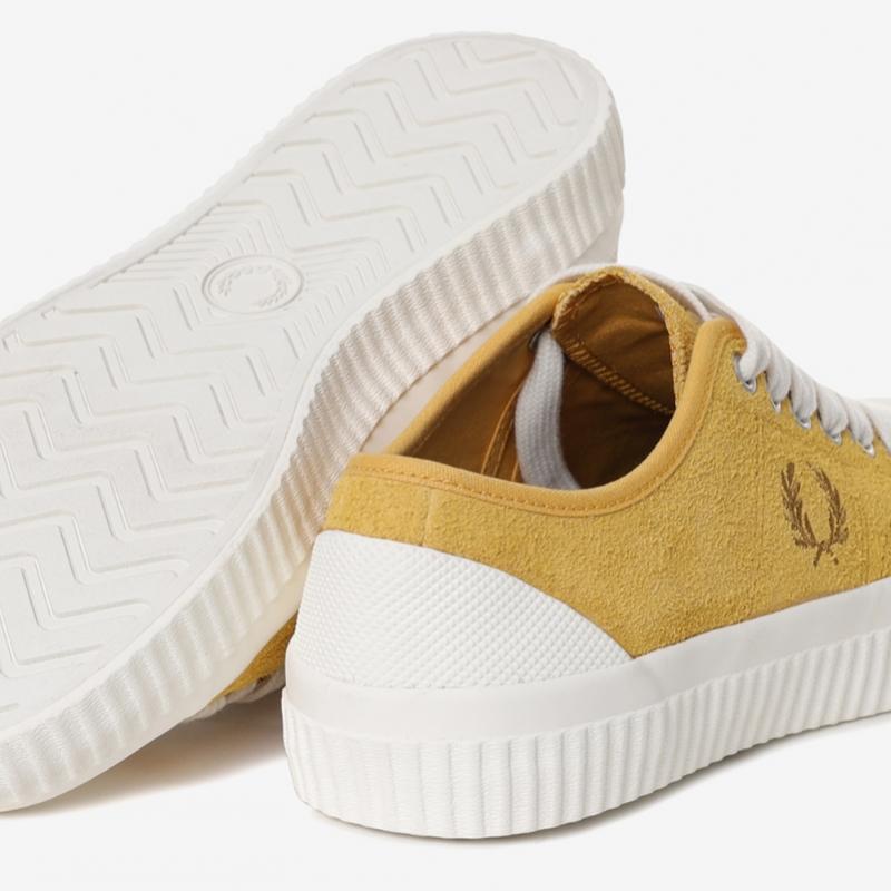Fred Perry Unisex Sneakers Huz Low Textured Suede Sfpu2314338 P95