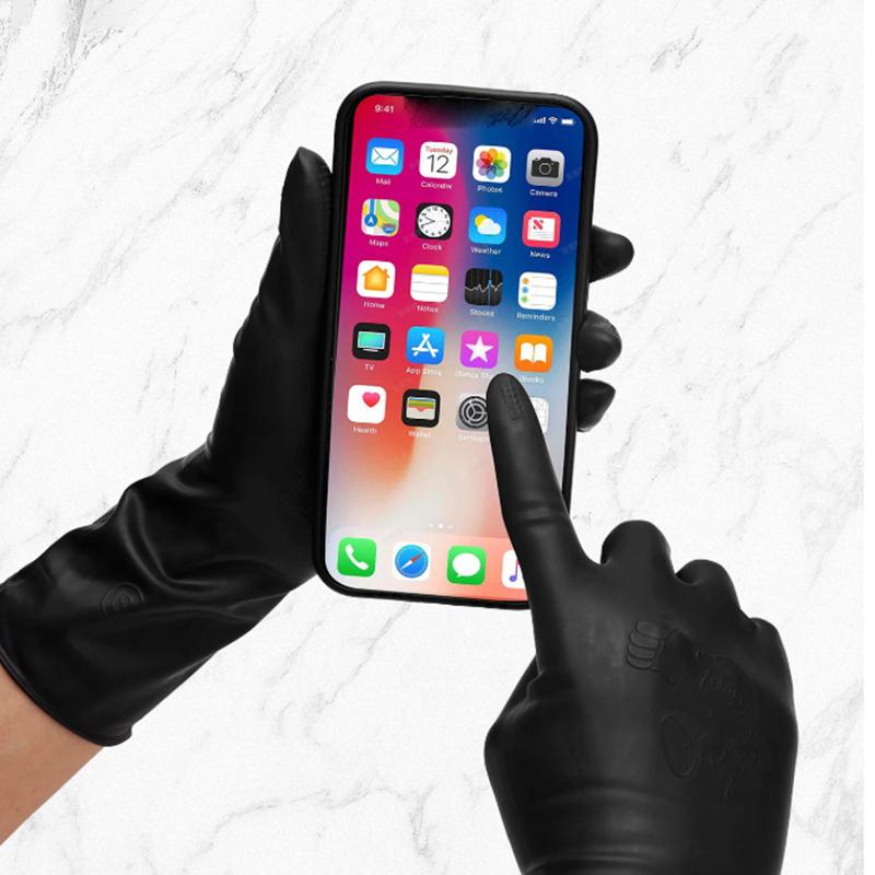 Hairdressing Heat Resistant Gloves Hair Straightener Perm Gloves Salon Diy Hair Styling Tools Anti-Skid Hair Dying Gloves