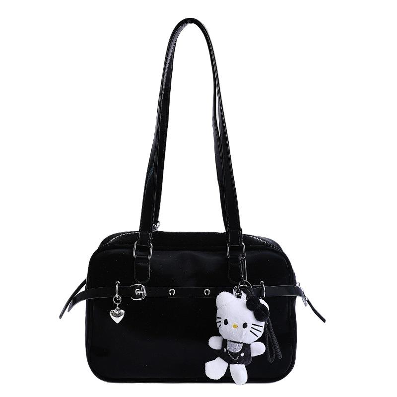 Fashion large-capacity double shoulder tote bag women's 2025 new casual summer high-end backpack