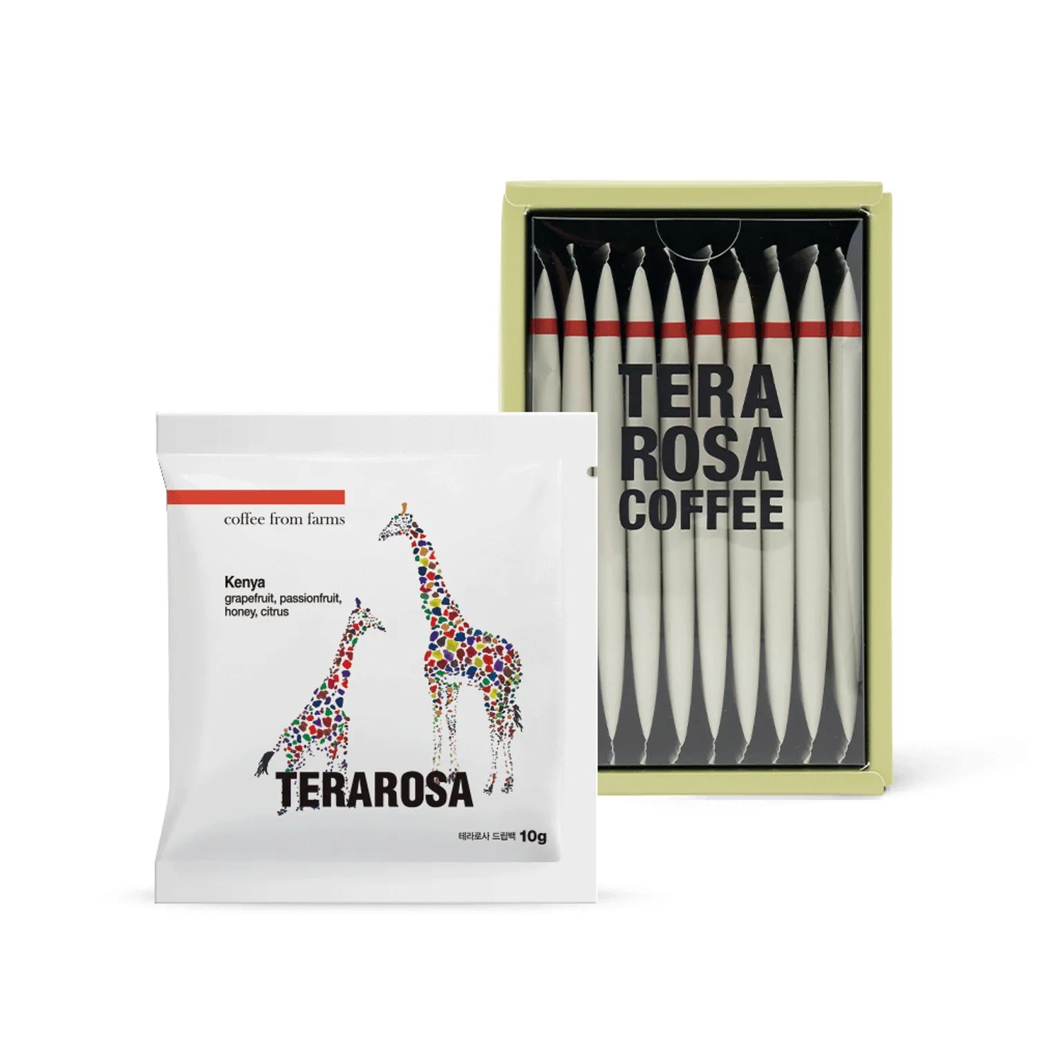 TERAROSA Пакет для заваривания #Single Origin 10 шт. 10ea