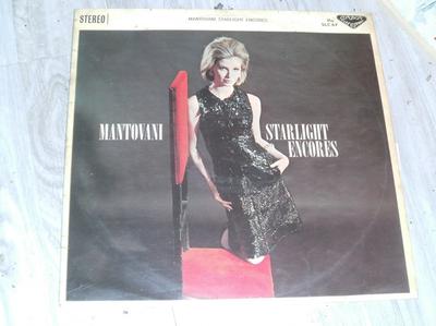 LP Record MANTOVANI  HIS ORCHESTRA  Mantovani Starlight Encores SLC67 LONDON 1963 Japan Pop Used