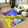 Splatoon,PC Game Gamer Cartoon Area Rug,Carpet Rug for Living Room Bedroom Sofa Doormat Decoration, Kids Play Non-slip Floor Mat