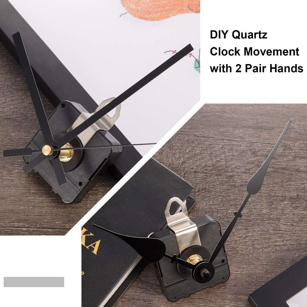 Replacement Clock Movement Mechanism Kit Wall Clock Clockwork Repair Parts  Spindle Replacement