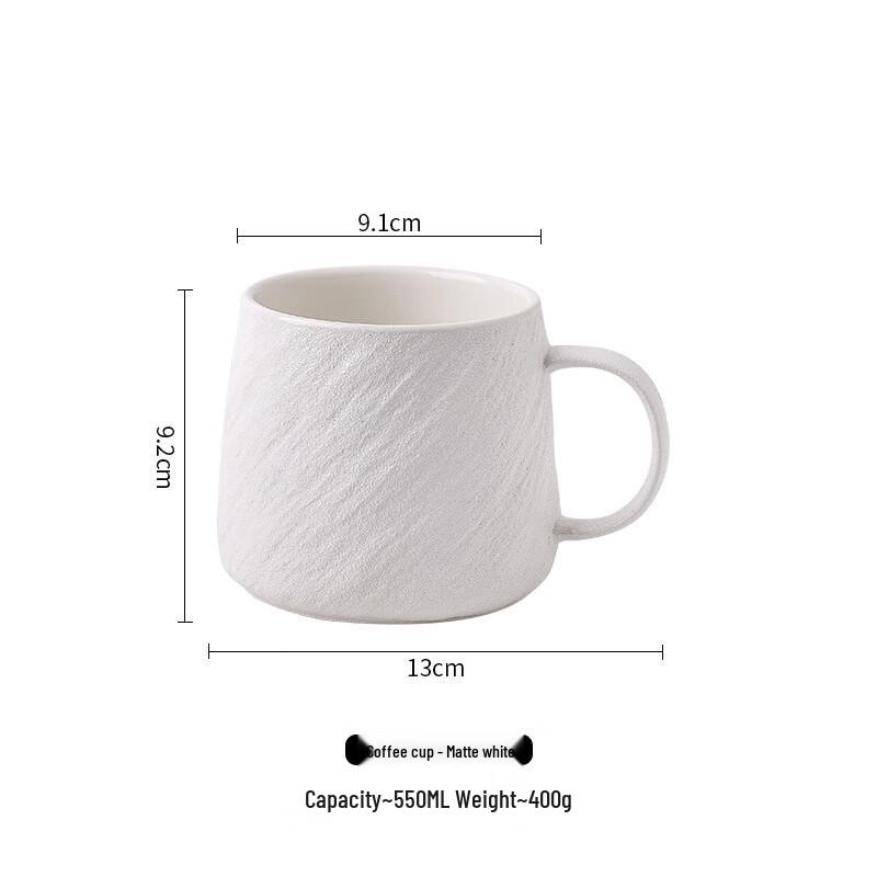 YU Rock Pattern Ceramic Mug