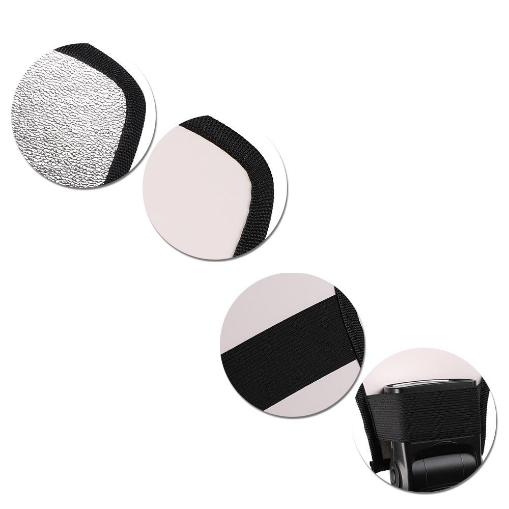 Universal Softbox Flash Bounce Reflektor Diffusor Softbox Kamera Zubehör Silber Weiß für Canon Nikon Kamera Foto Studio