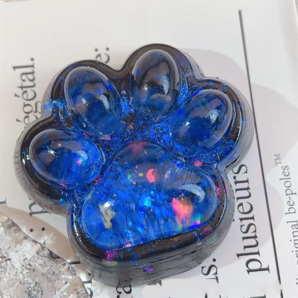 1pc Cosmic Star System Cat Compression Toy - Glittering Sequined Cat Claw Toy, Dazzling Starry Cat Claws, Soft and Slow