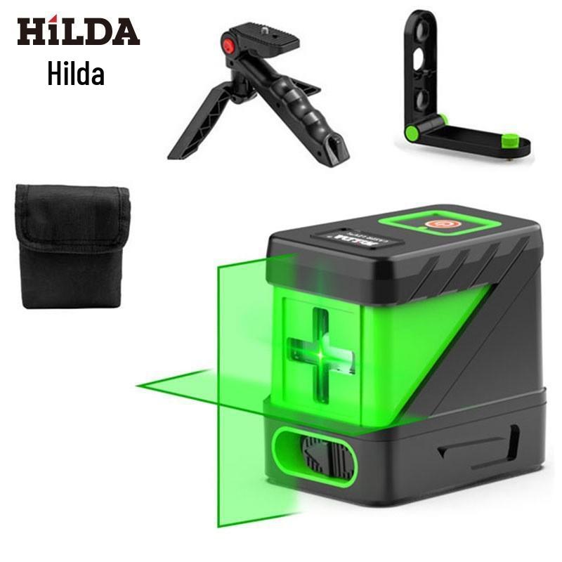 Nivelator Laser Mini de Înaltă Precizie cu 5 Linii, Lumină Puternică și Nivelă cu Apă cu 2 Linii